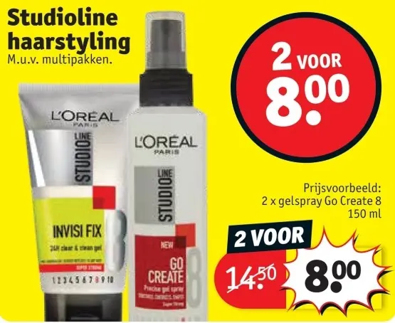Aanbieding: Studioline haarstyling