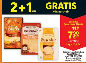 Offre: Fromage en tranches