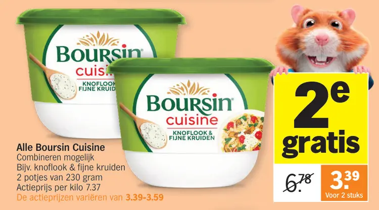 Promotie: Cuisine knoflook & fijne kruiden
