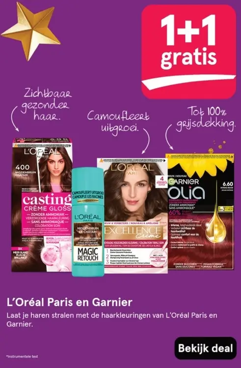 Aanbieding: Haarkleuringen