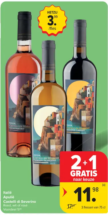 Promotie: Apulië Castelli di Severino