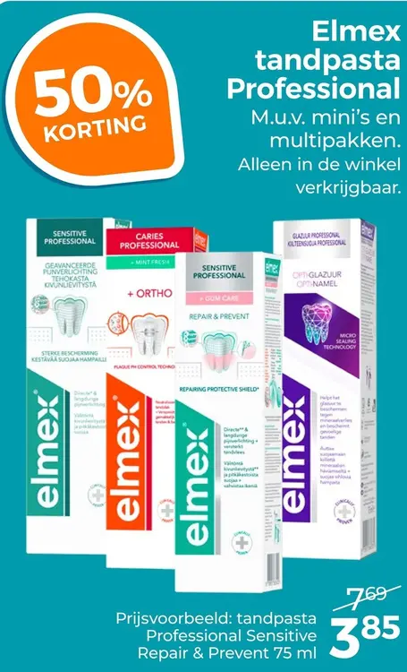Aanbieding: Tandpasta Professional