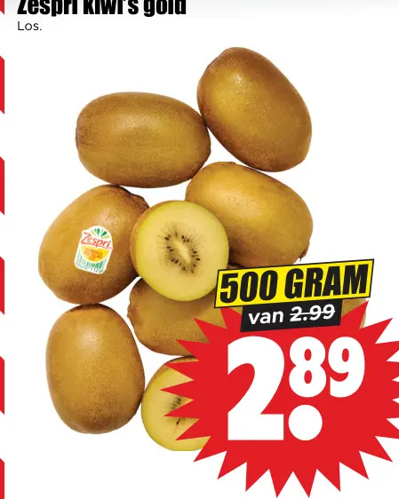 Aanbieding: Zespri kiwi's gold