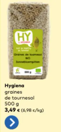 Offre: Graines de tournesol