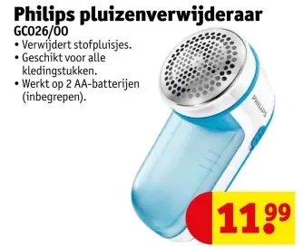 Aanbieding: pluizenverwijderaar