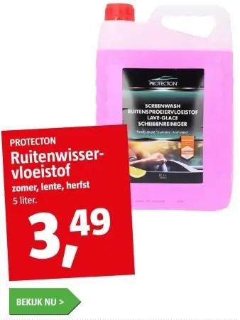 Aanbieding: Ruitenwisservloeistof