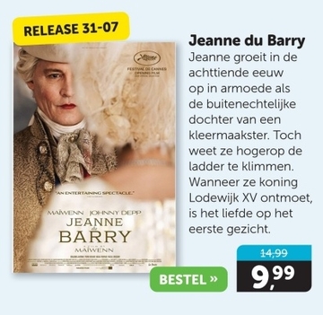 Aanbieding: Jeanne du Barry 