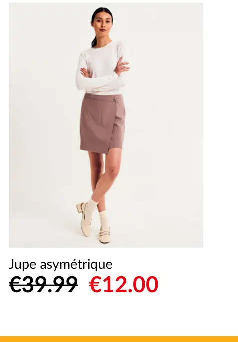 Offre: Jupe asymétrique
