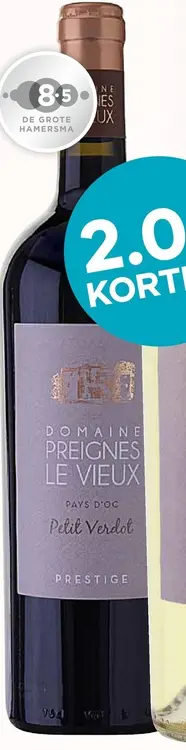 Aanbieding: Preignes le Vieux Prestige Petit Verdot