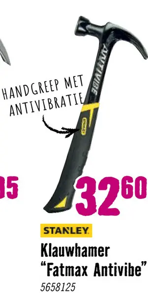 Aanbieding: FATMAX Klauwhamer AntiVibe 450 gr
