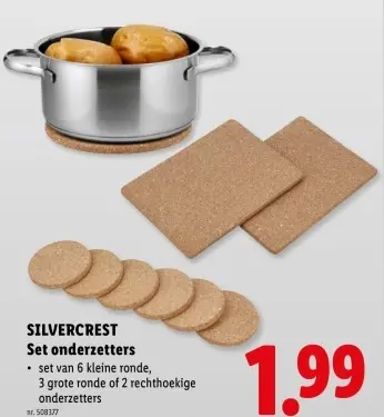 Promotie: Set onderzetters