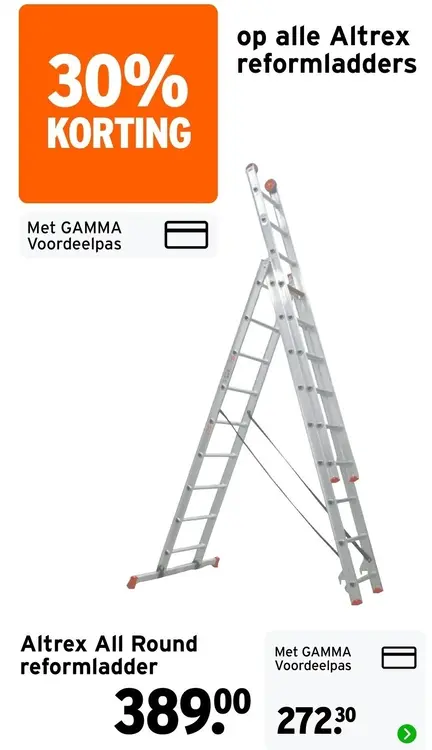 Aanbieding: Altrex All Round reformladder