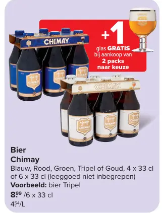Aanbieding: Bier Chimay