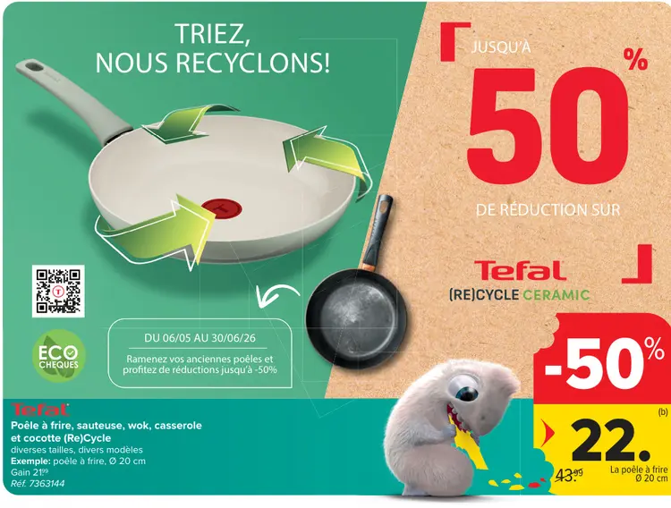 Offre: Poêle à frire, sauteuse, wok, casserole 