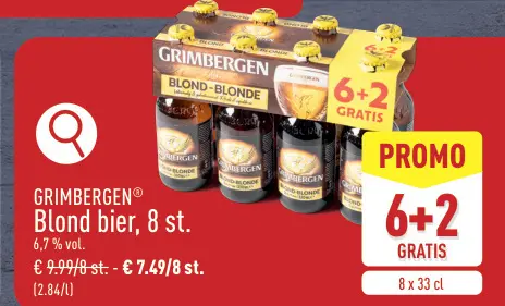 Promotie: Blond bier