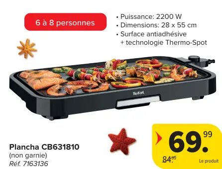 Offre: Plancha CB631810