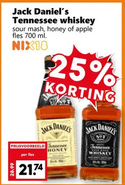 Aanbieding: Tennessee whiskey