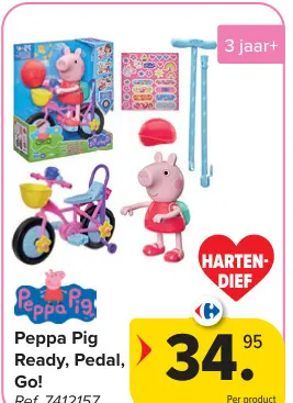 Promotie: Peppa Pig Ready, Pedal, Go!
