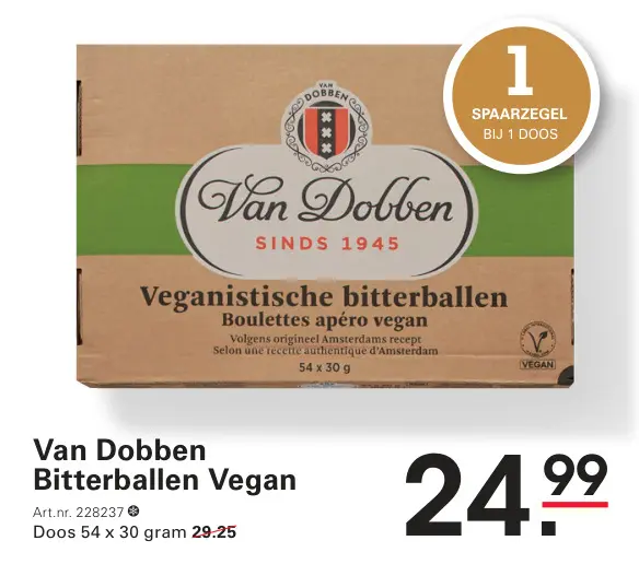 Aanbieding: Bitterballen Vegan
