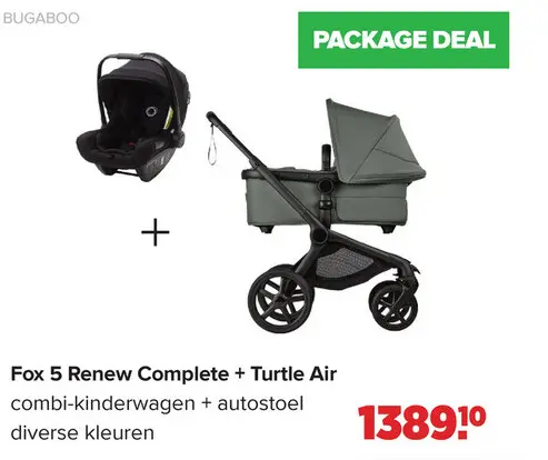 Promotie: Fox 5 Renew Complete + Turtle Air