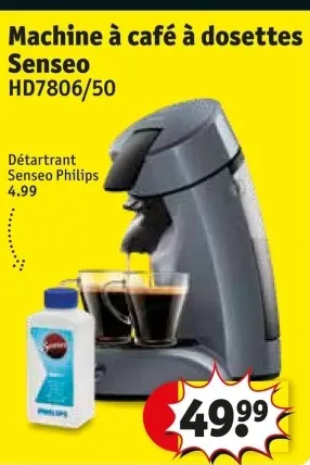 Offre: Machine à café à dosettes Senseo