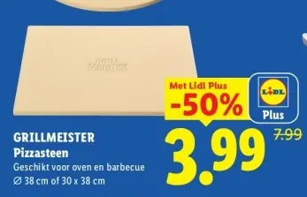 Aanbieding: Pizzasteen