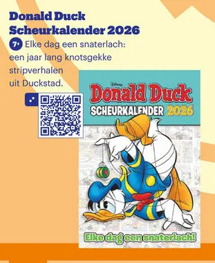 Aanbieding: Donald Duck Scheurkalender 2026