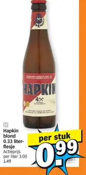 Aanbieding: Hapkin blond
