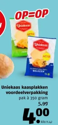Aanbieding: Kaasplakken voordeelverpakking