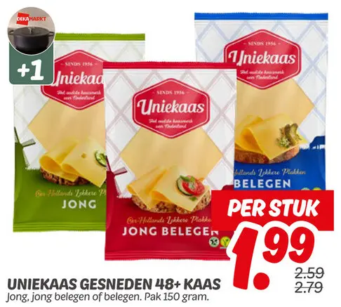 Aanbieding: Gesneden 48+ kaas