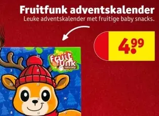 Aanbieding: Fruitfunk adventskalender