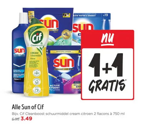 Aanbieding: Alle Sun of Cif