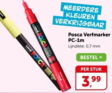 Aanbieding: Posca Verfmarker