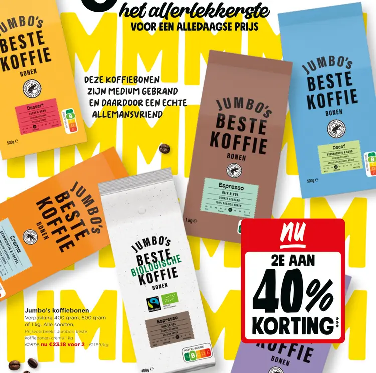 Promotie: Koffiebonen