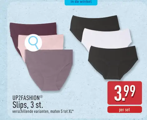 Promotie: Slips
