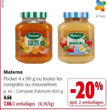 Offre: Materne