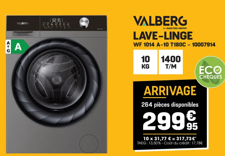 Offre: Lave-linge