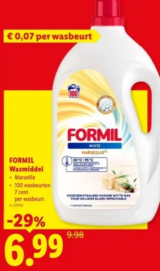 Promotie: Wasmiddel