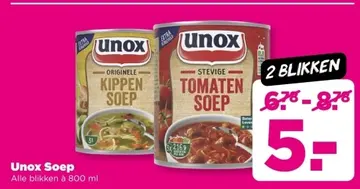 Aanbieding: Unox Soep