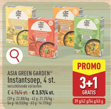 Promotie: Instantsoep