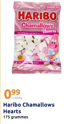 Offre: Haribo Chamallows Hearts