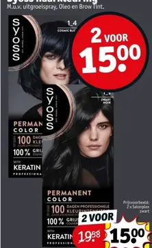 Aanbieding: Syoss haarkleuring