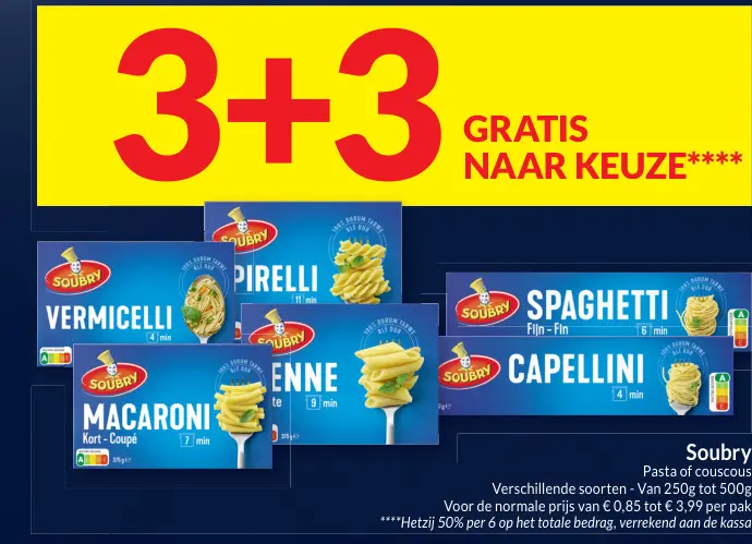 Aanbieding: Pasta of couscous