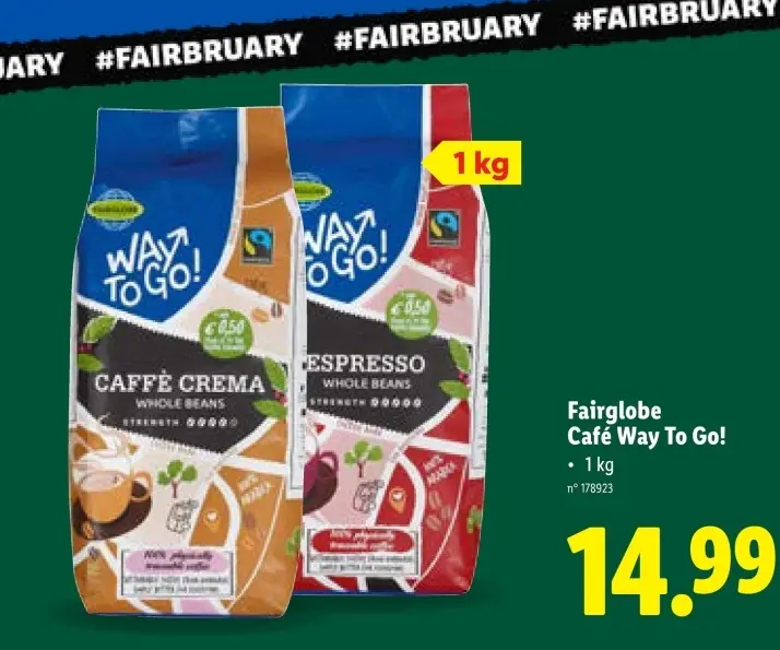 Offre: Café Way To Go!