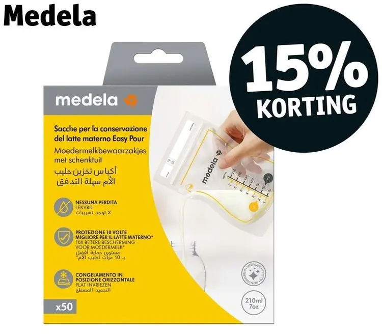 Aanbieding: Moedermelkbewaarzakjes