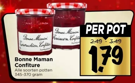 Aanbieding: Bonne Maman Confiture
