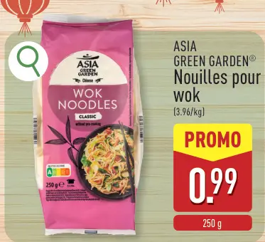 Offre: Nouilles pour wok