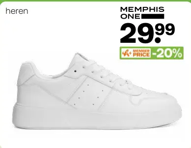 Aanbieding: Memphis one heren sneakers