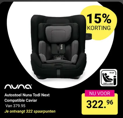Aanbieding: Autostoel Nuna Todl Next