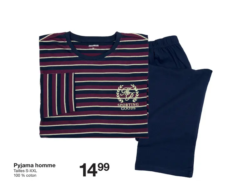 Offre: Pyjama homme